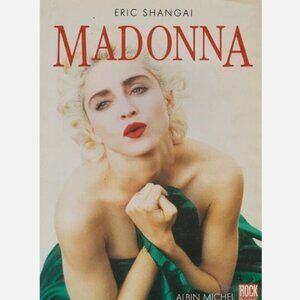 MADONNA book 1989 paperback * French book Eric Shangai / Albin Michel